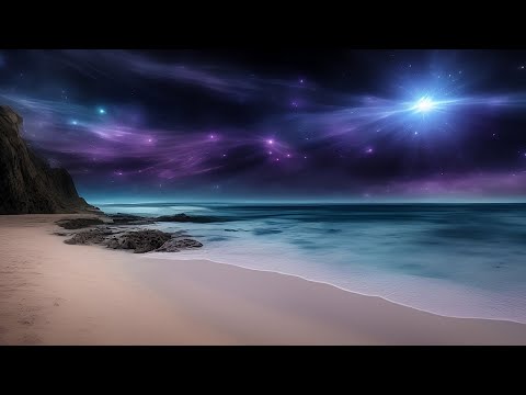 Positive Aura Cleanse to Calm the Soul - Relaxing Music with Ocean Wave Sounds