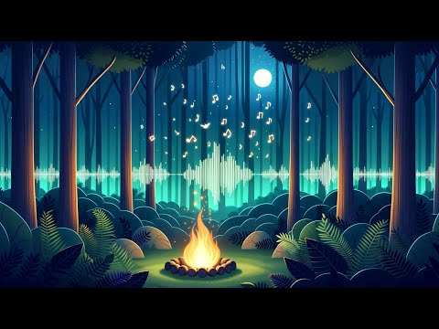 Nature's Serenade: Soft Relaxing Forest Ambiance for Deep Sleep and Tranquility
