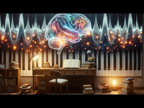 Melodic Focus: Frequency-Tuned Background Music for Study - Tranquil Ambient Piano