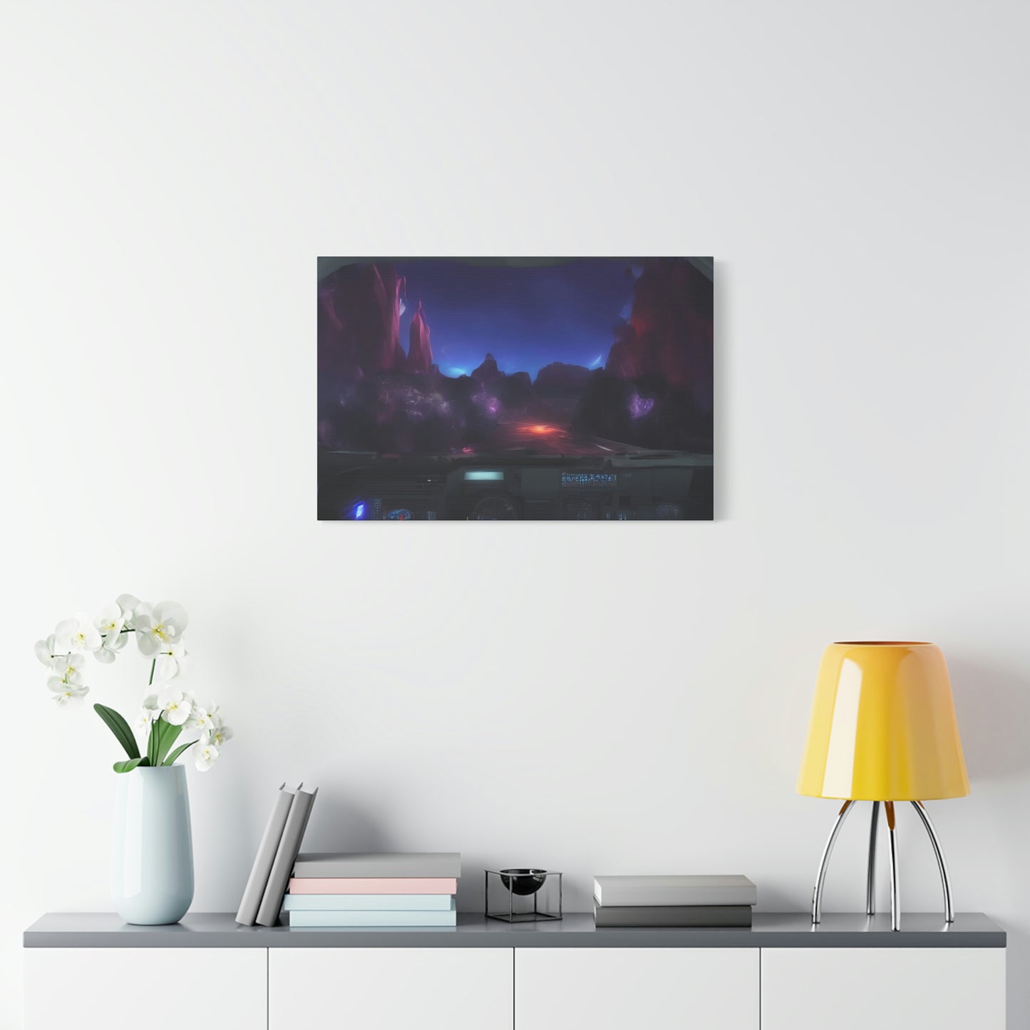 Into The Quantum Realm Classic Canvas