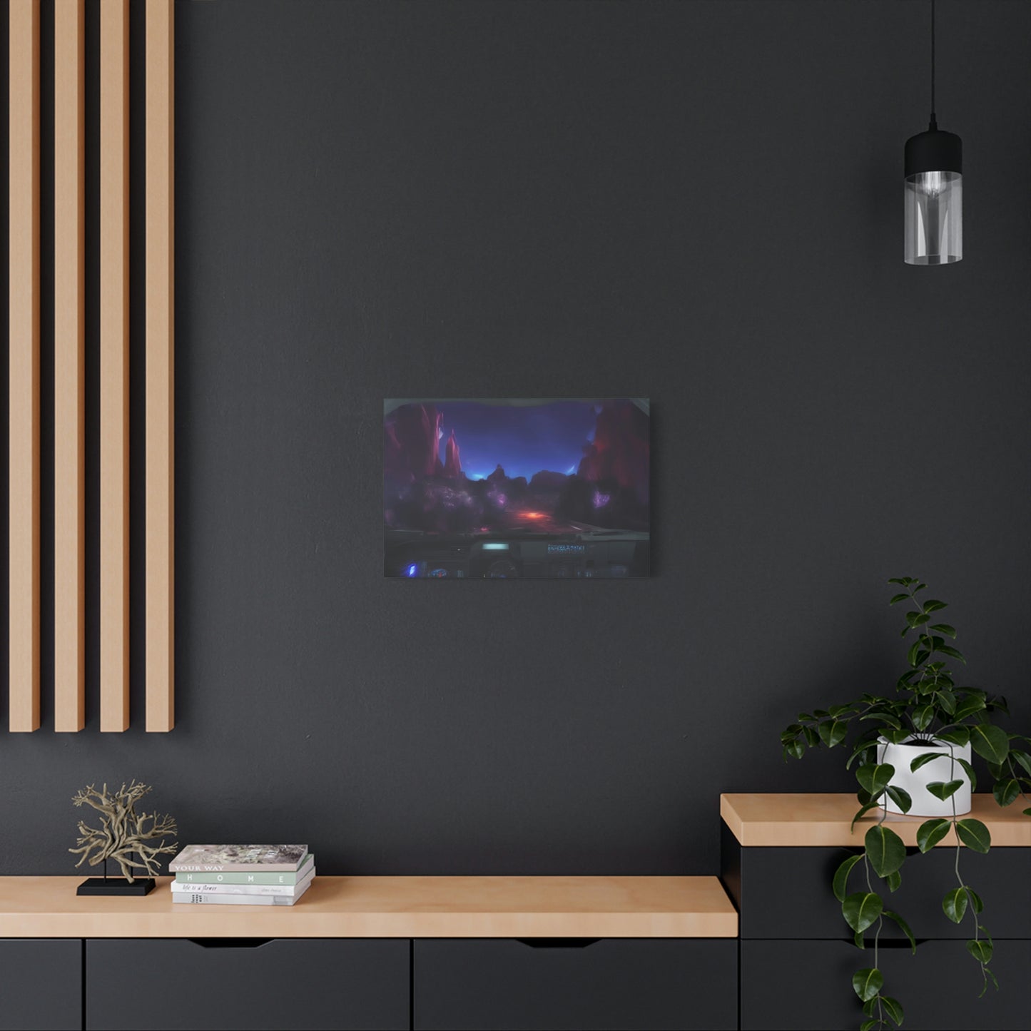 Into The Quantum Realm Classic Canvas