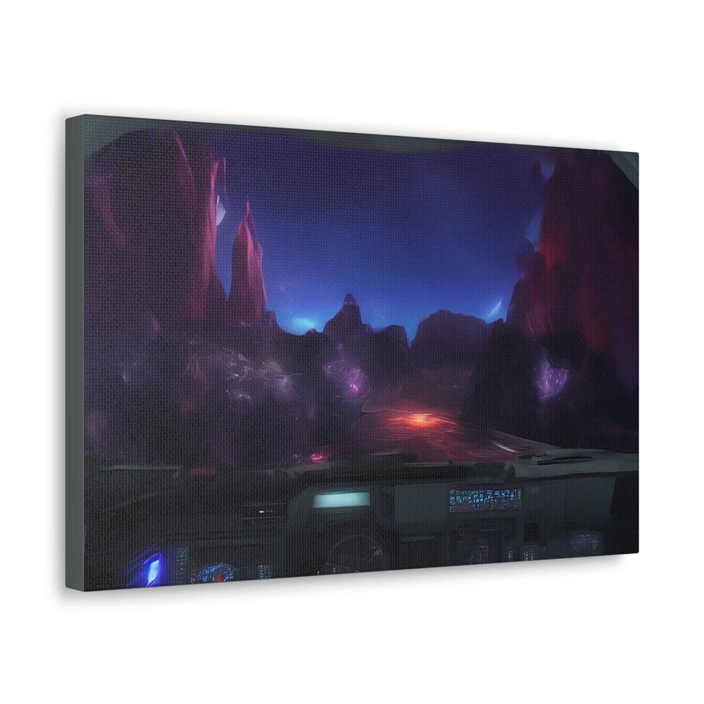 Into The Quantum Realm Classic Canvas