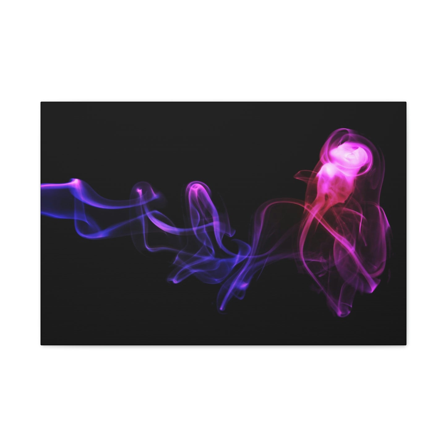 Chromatic Smoke Dance Classic Canvas
