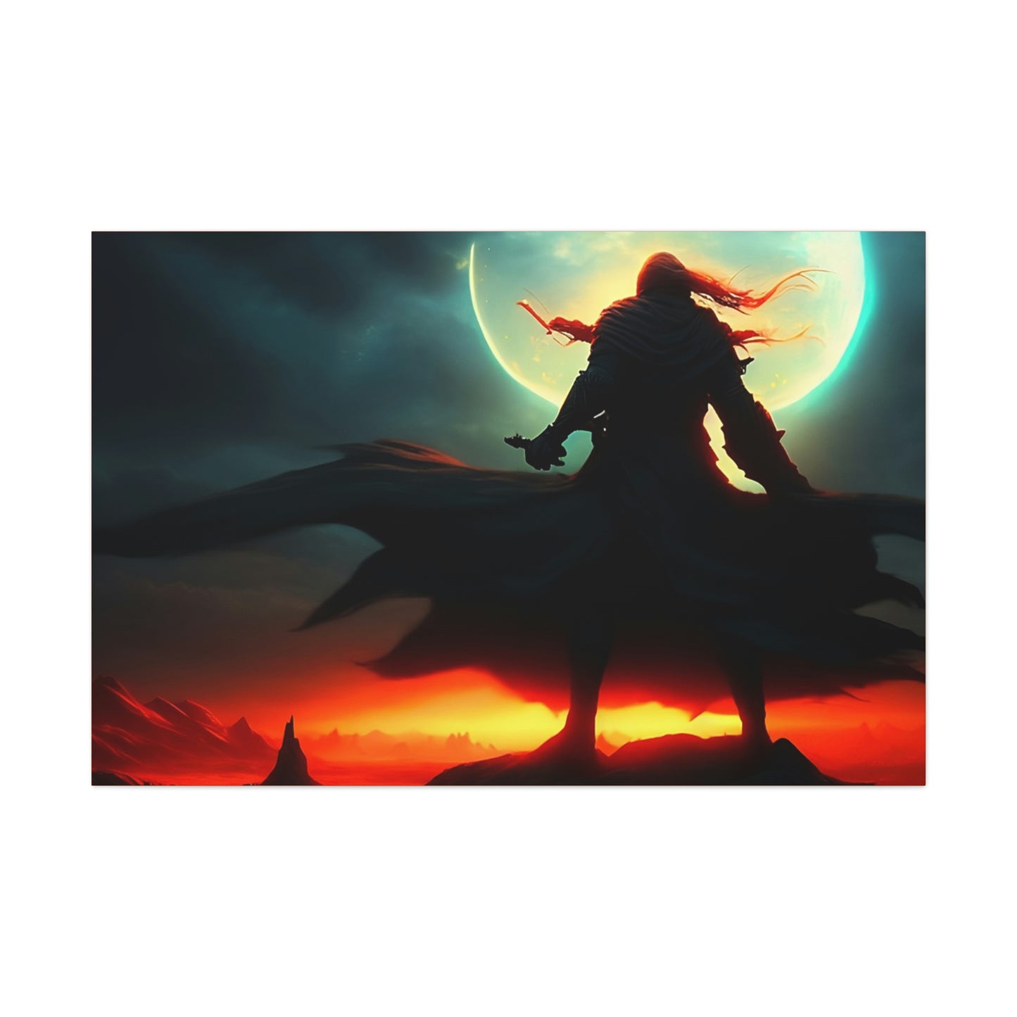 Epic Game Character Classic Canvas
