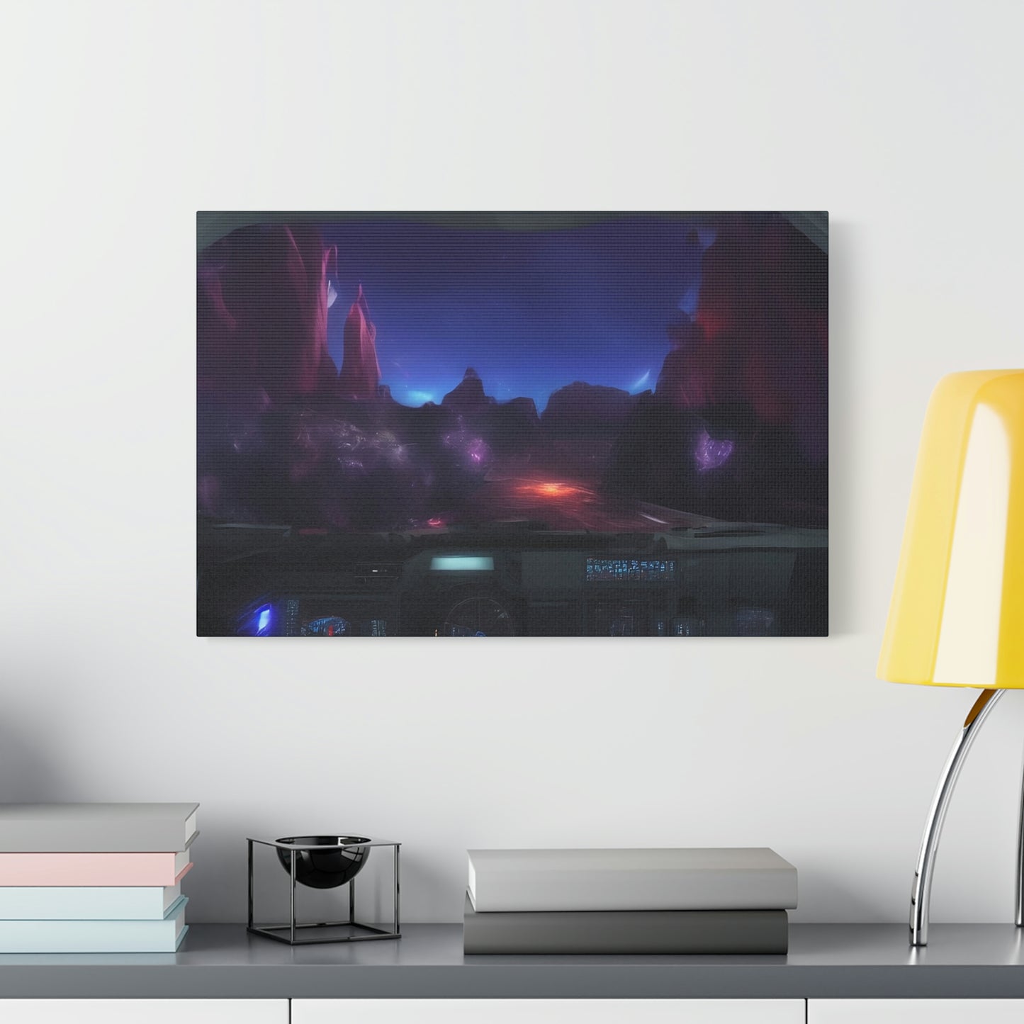 Into The Quantum Realm Classic Canvas