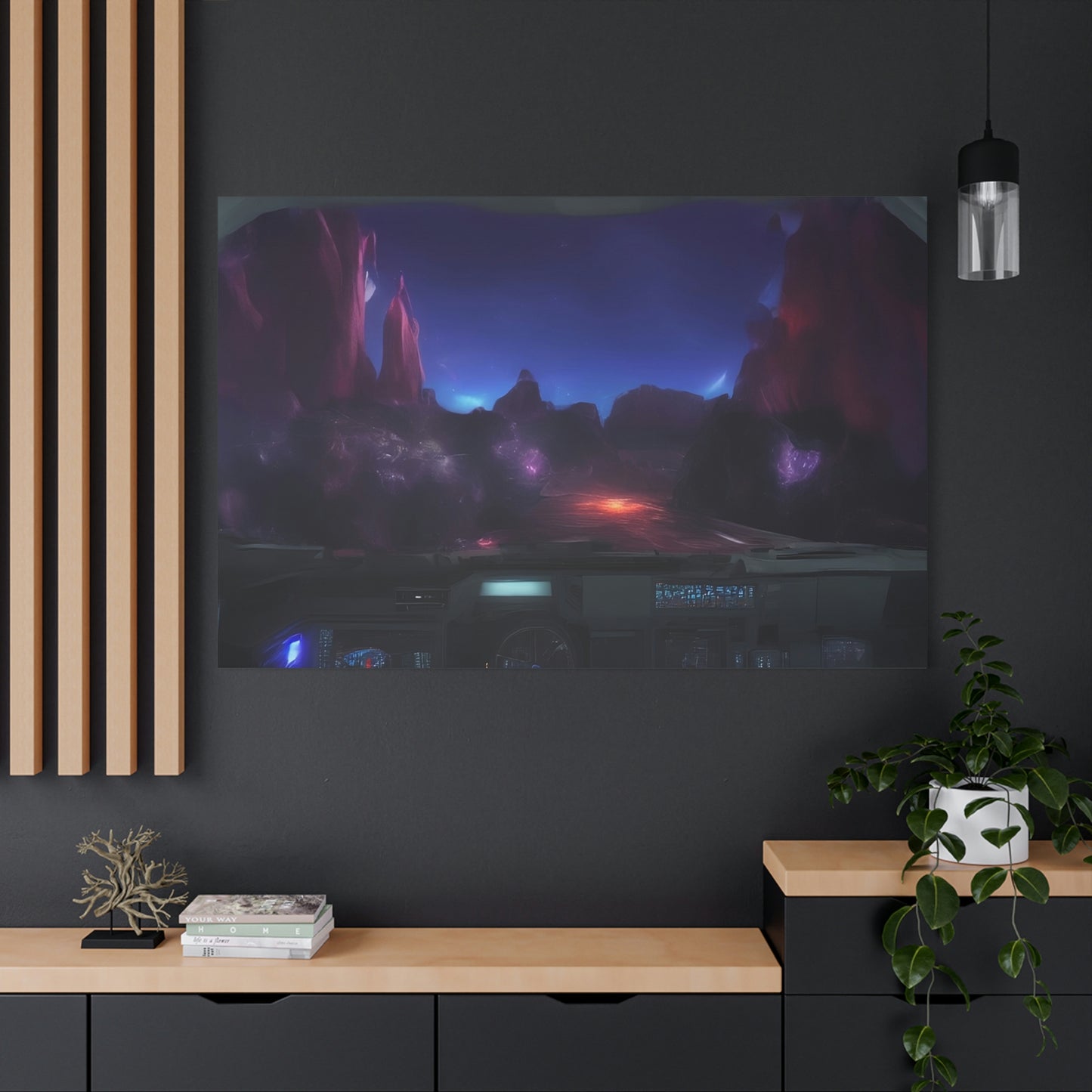Into The Quantum Realm Classic Canvas