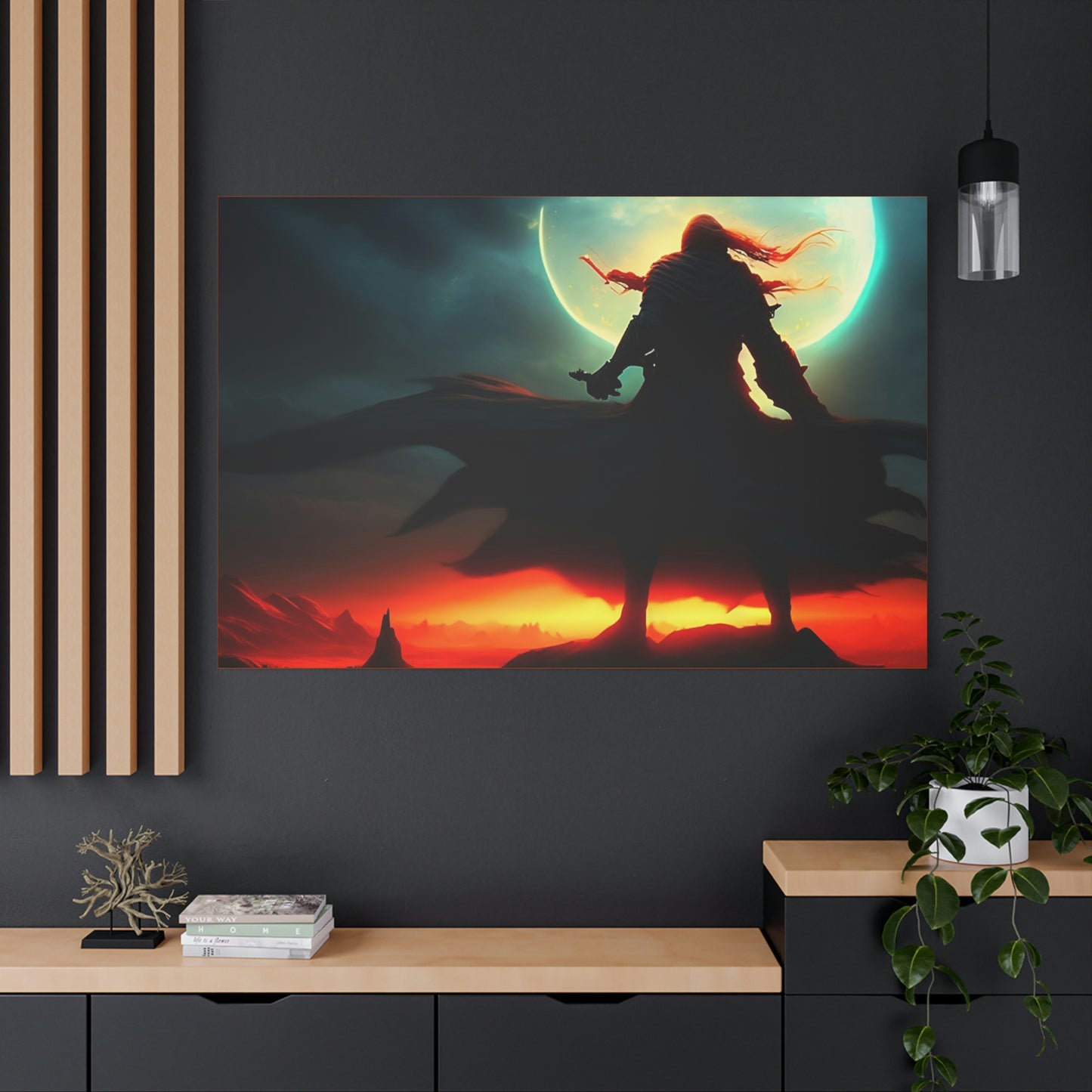 Epic Game Character Classic Canvas