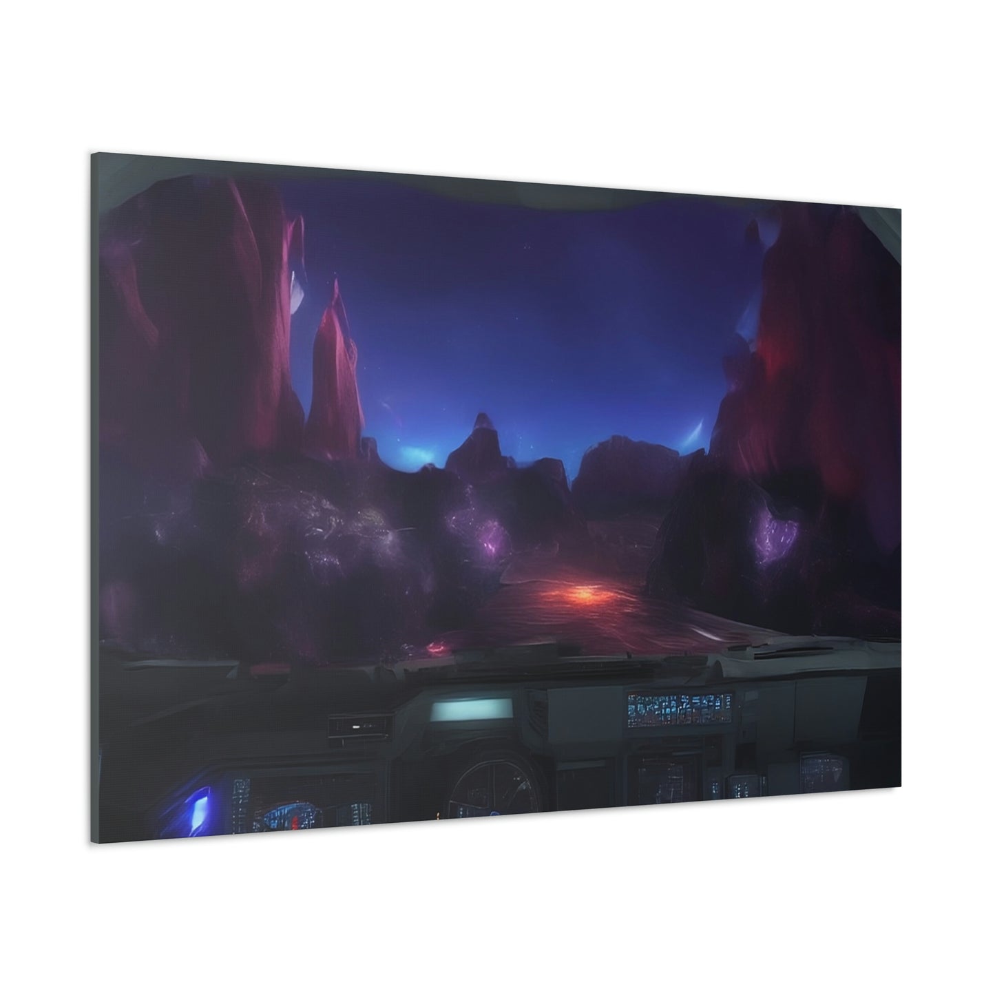 Into The Quantum Realm Classic Canvas