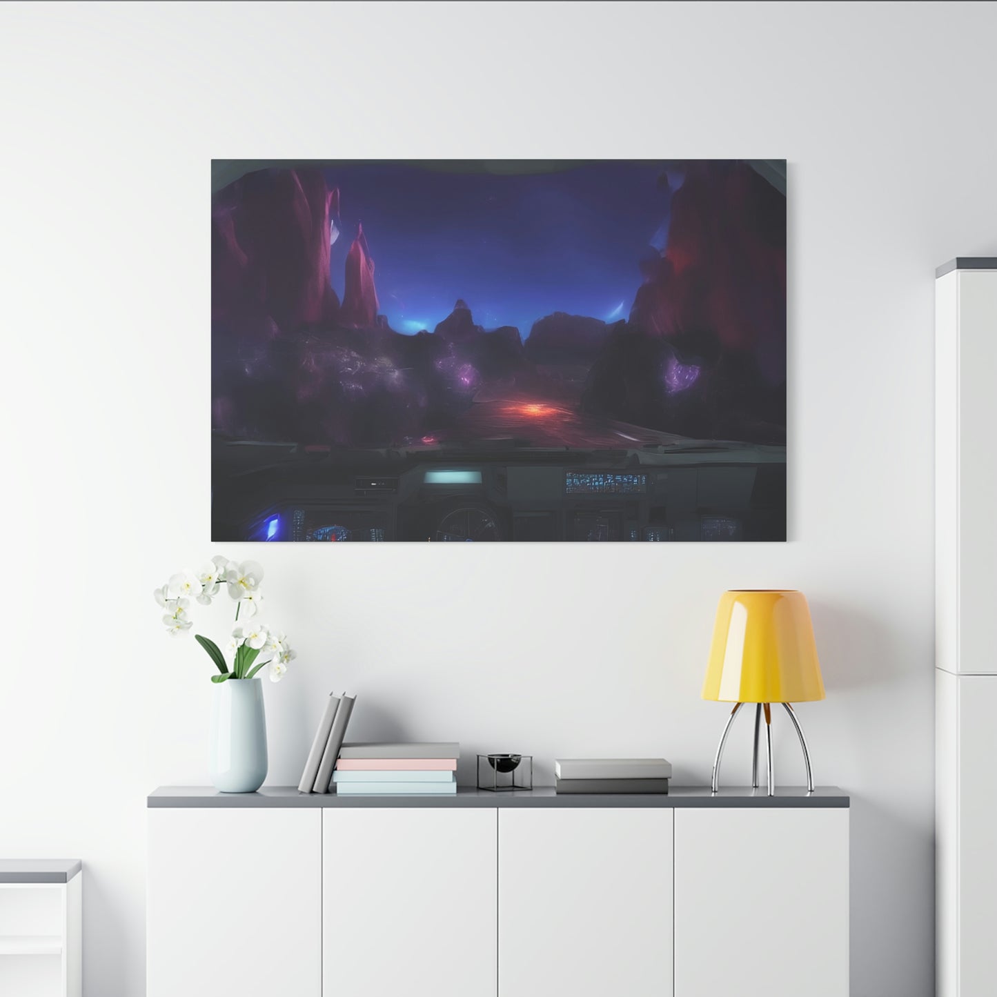 Into The Quantum Realm Classic Canvas