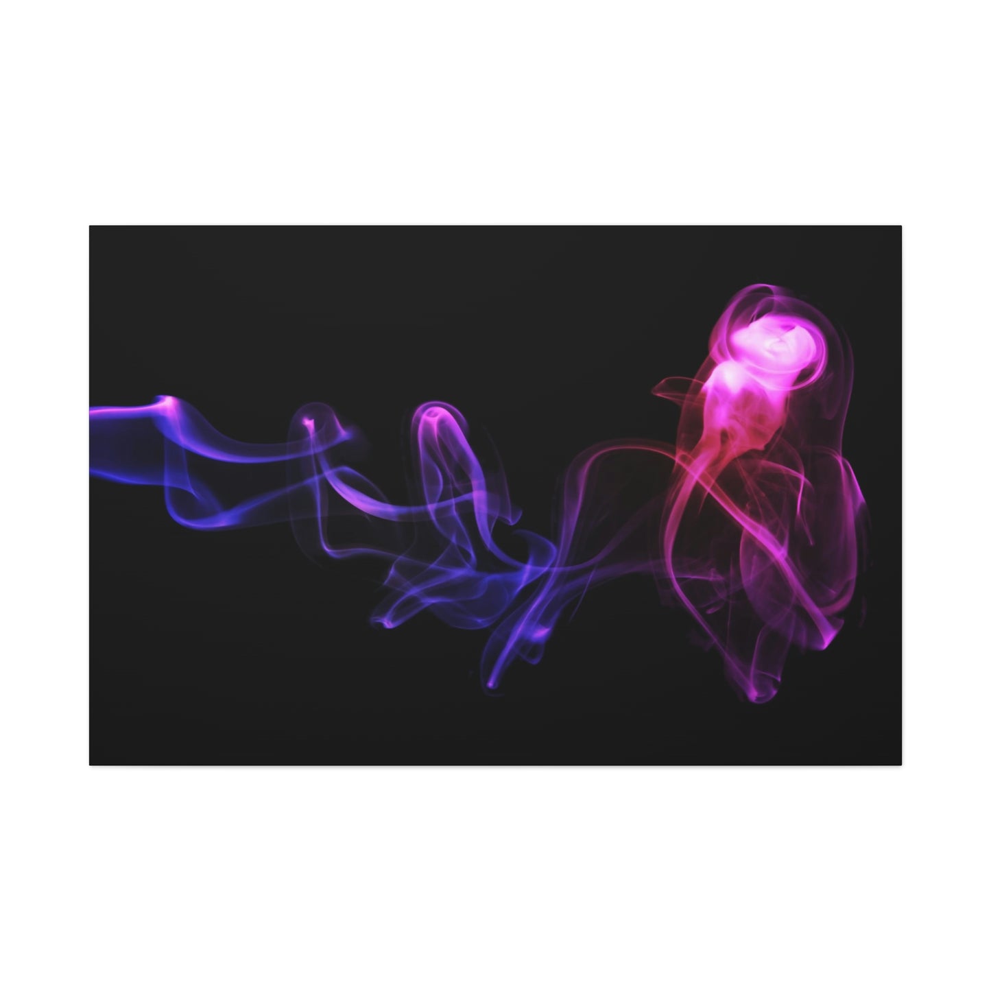 Chromatic Smoke Dance Classic Canvas