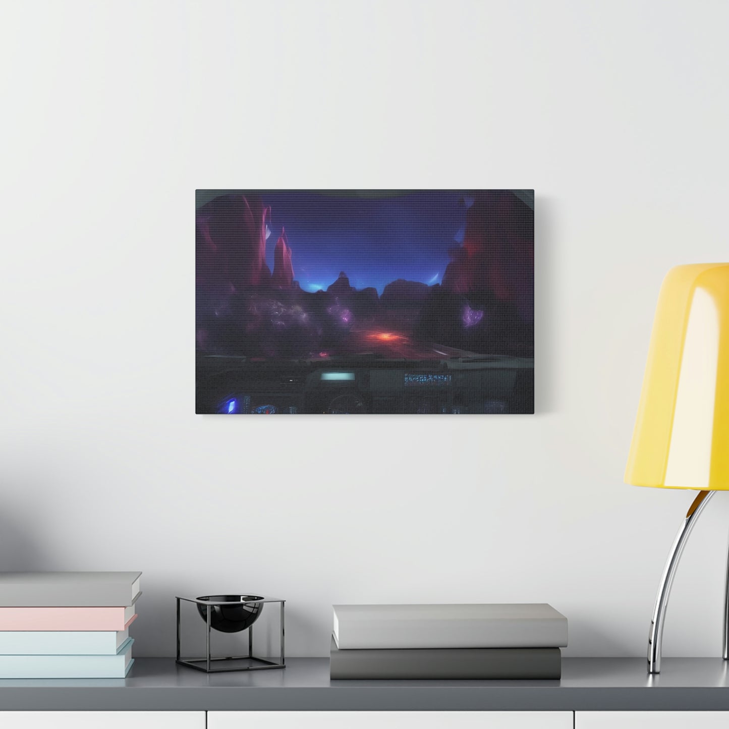 Into The Quantum Realm Classic Canvas