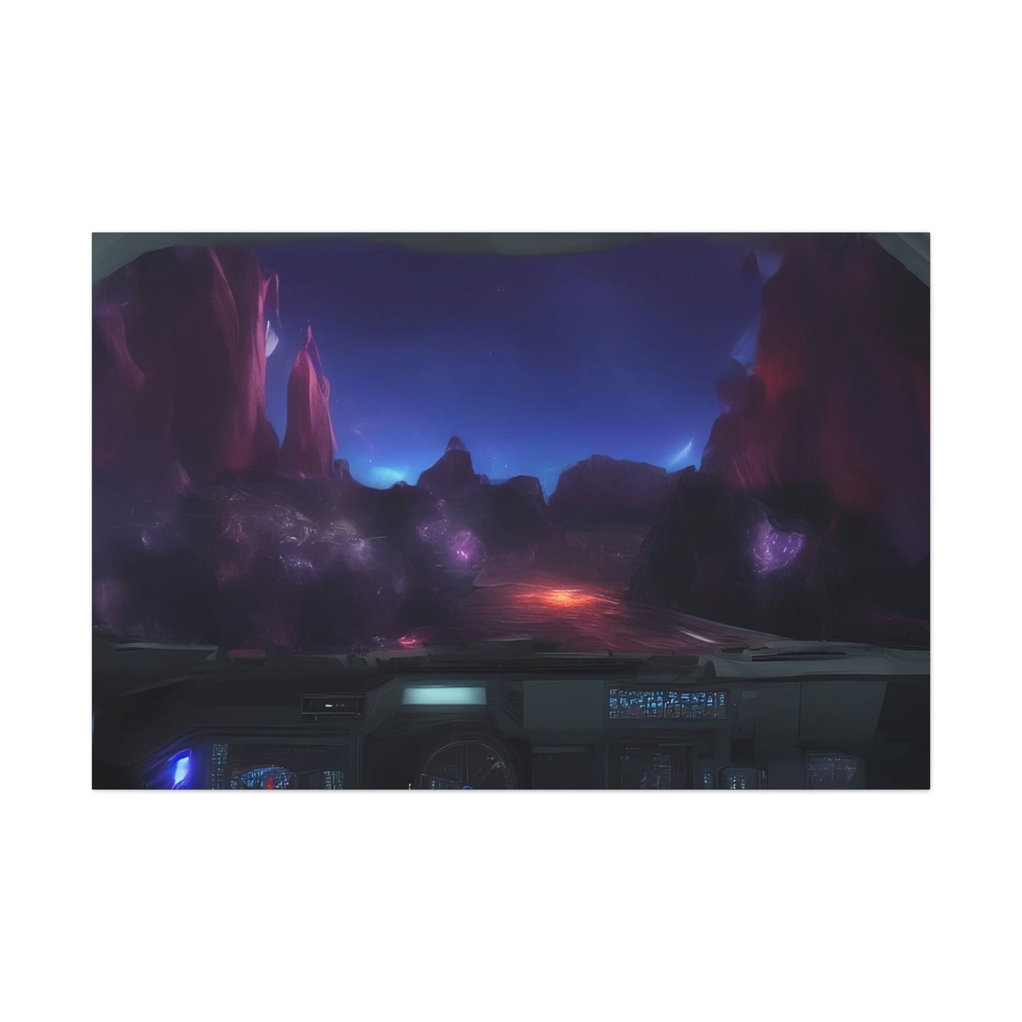 Into The Quantum Realm Classic Canvas