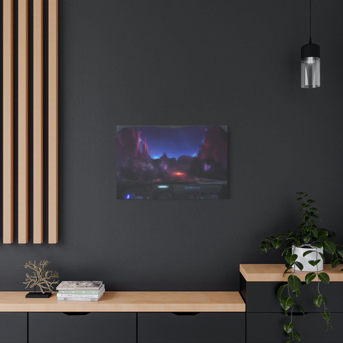 Into The Quantum Realm Classic Canvas
