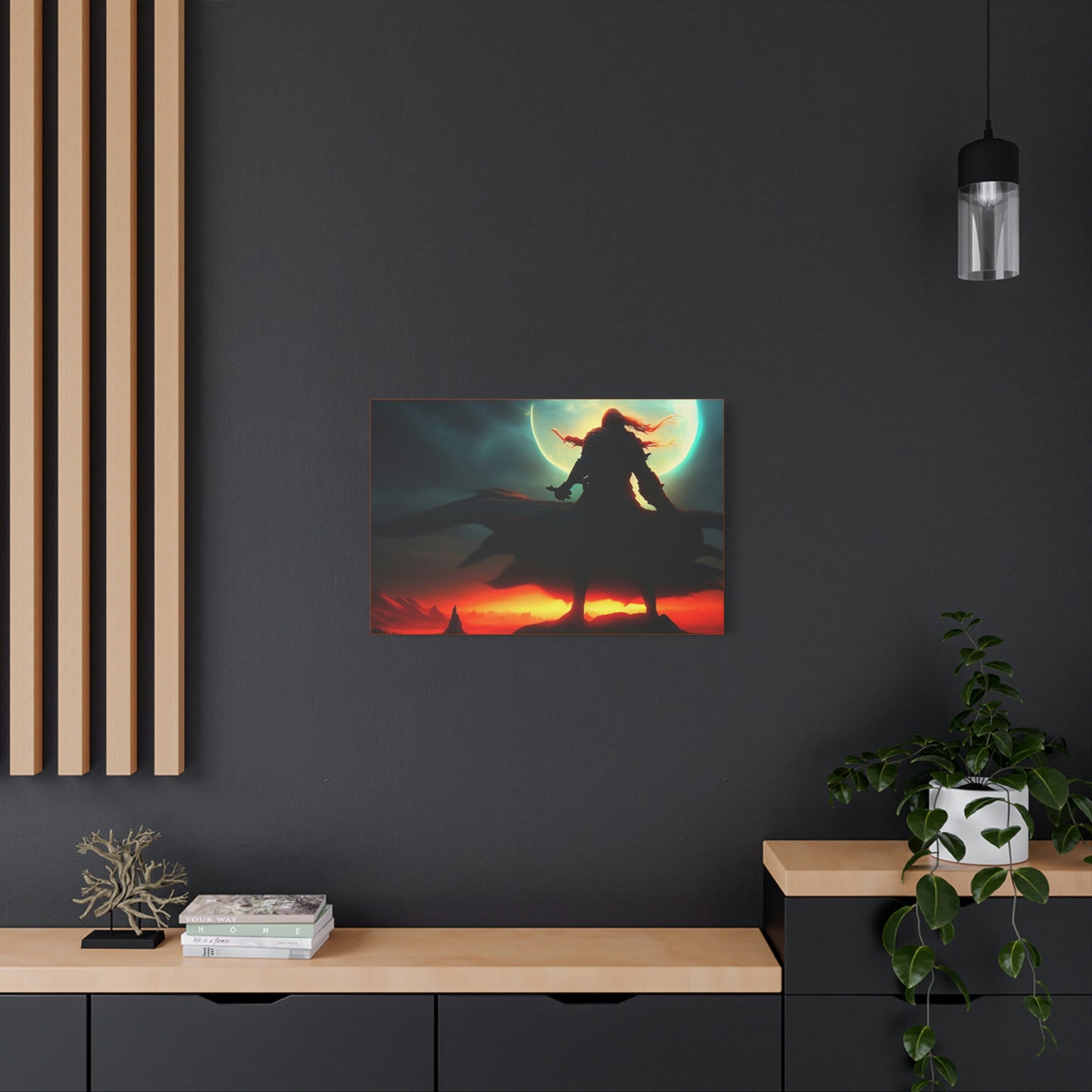 Epic Game Character Classic Canvas