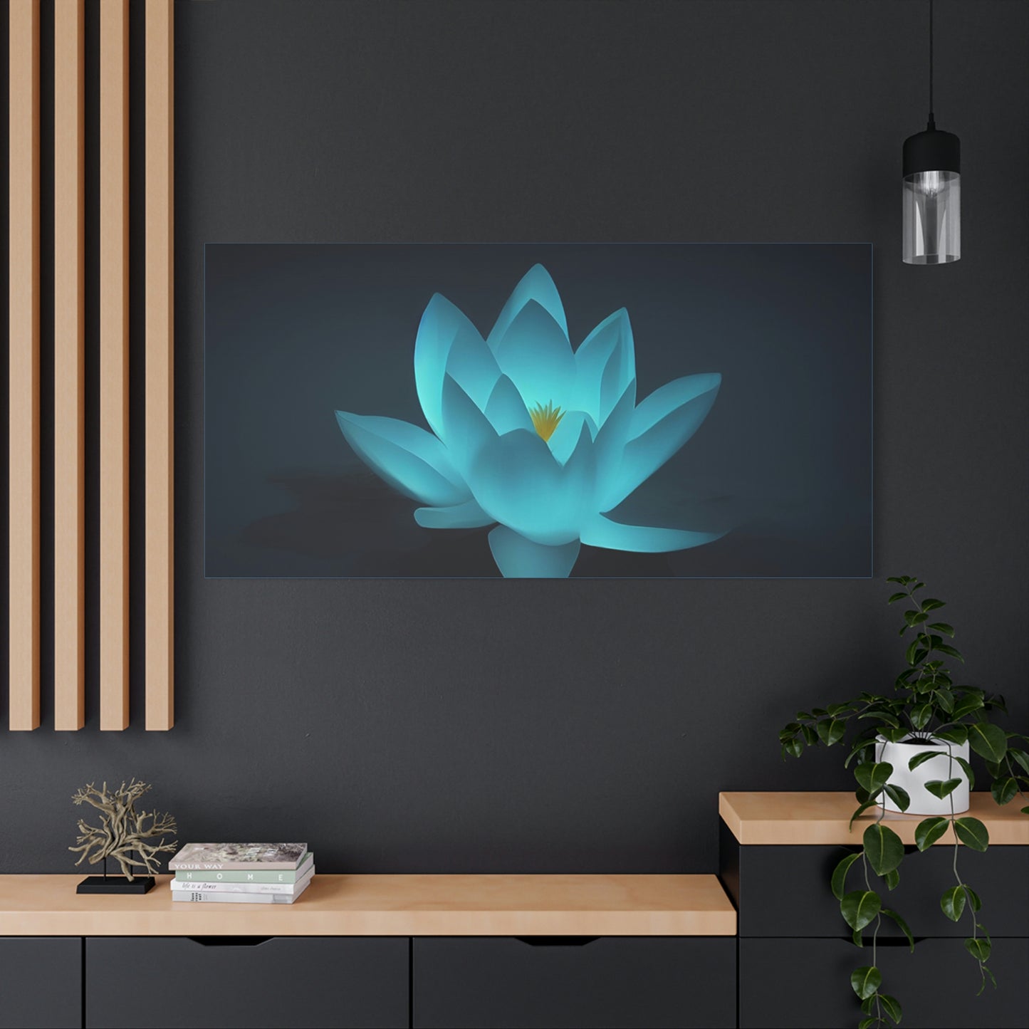 Lotus Flower Classic Canvas