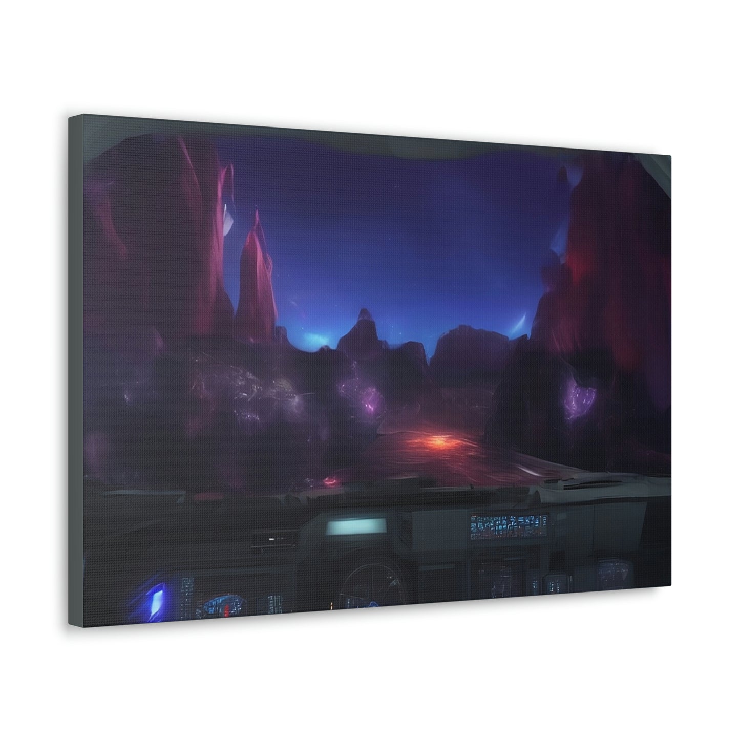 Into The Quantum Realm Classic Canvas