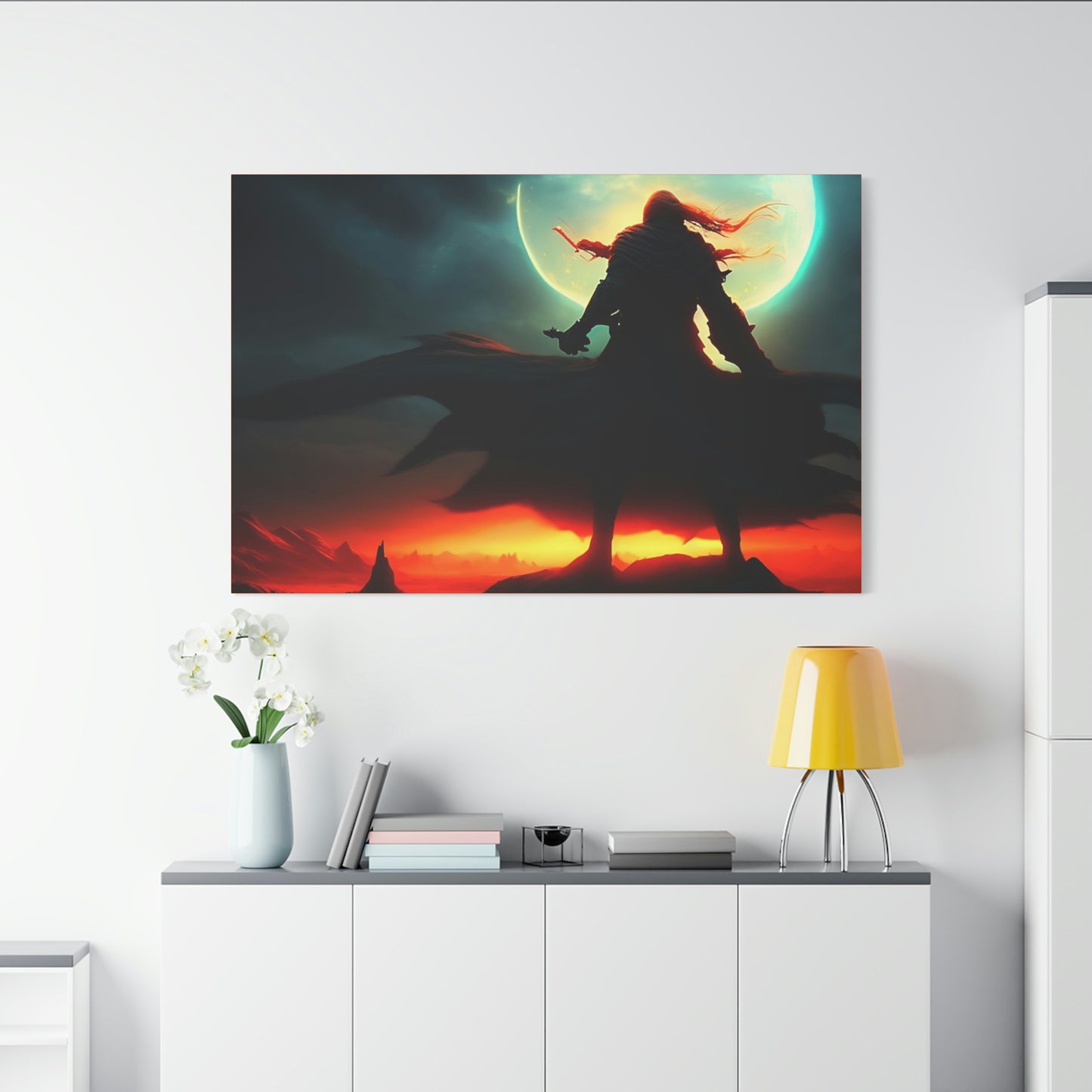 Epic Game Character Classic Canvas
