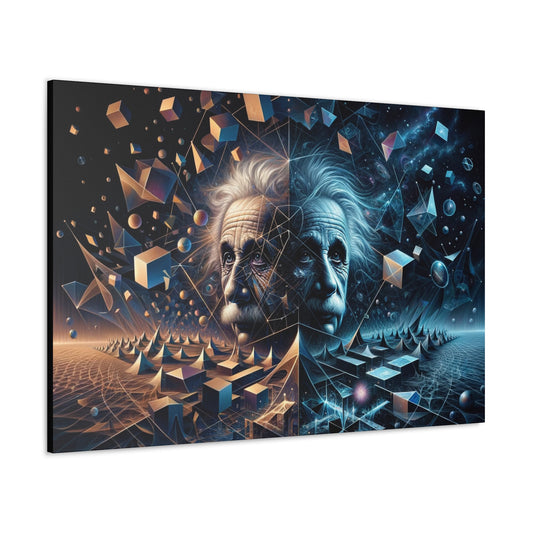 Einstein’s Enigma Canvas