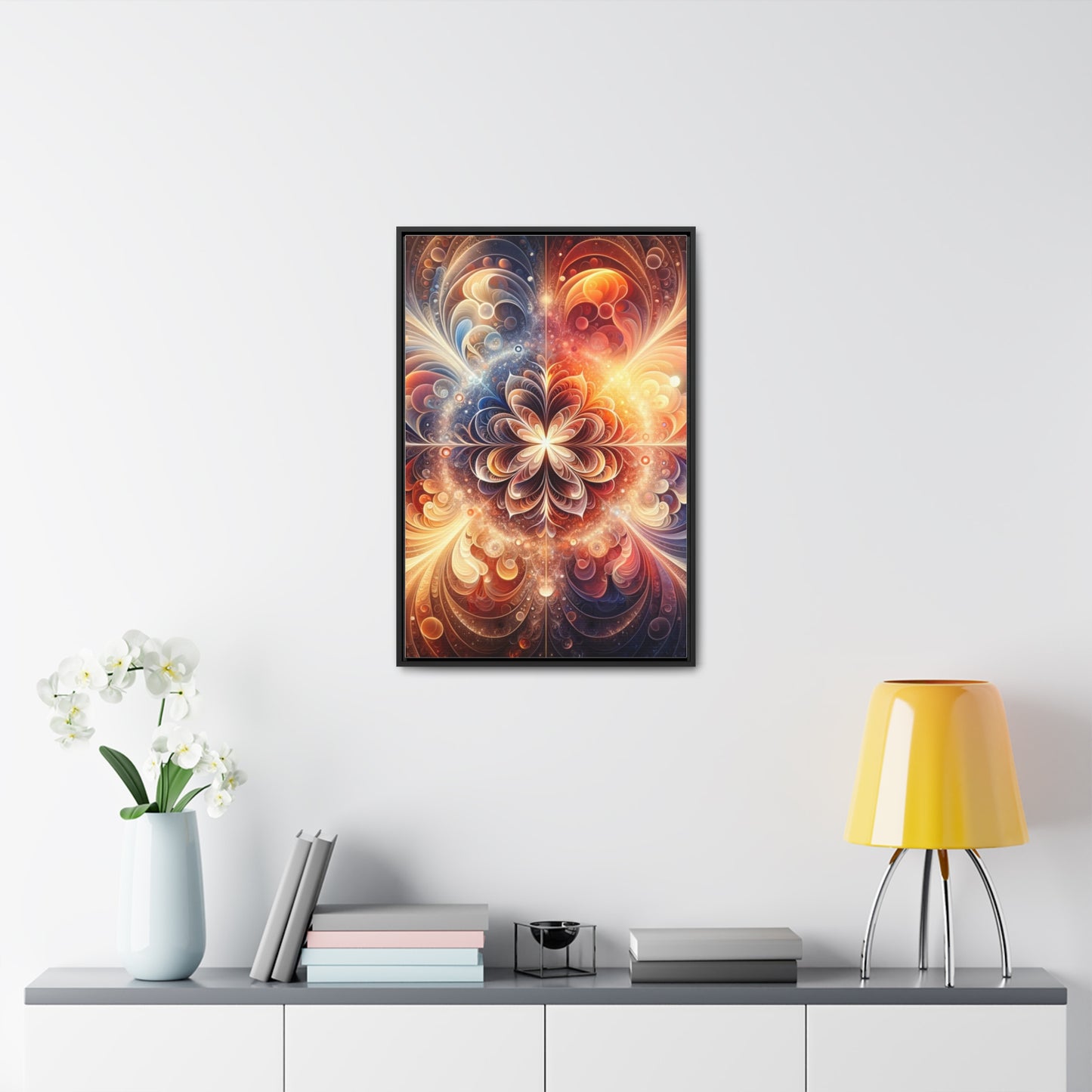 Gallery Brainwave Art, Vertical Frame