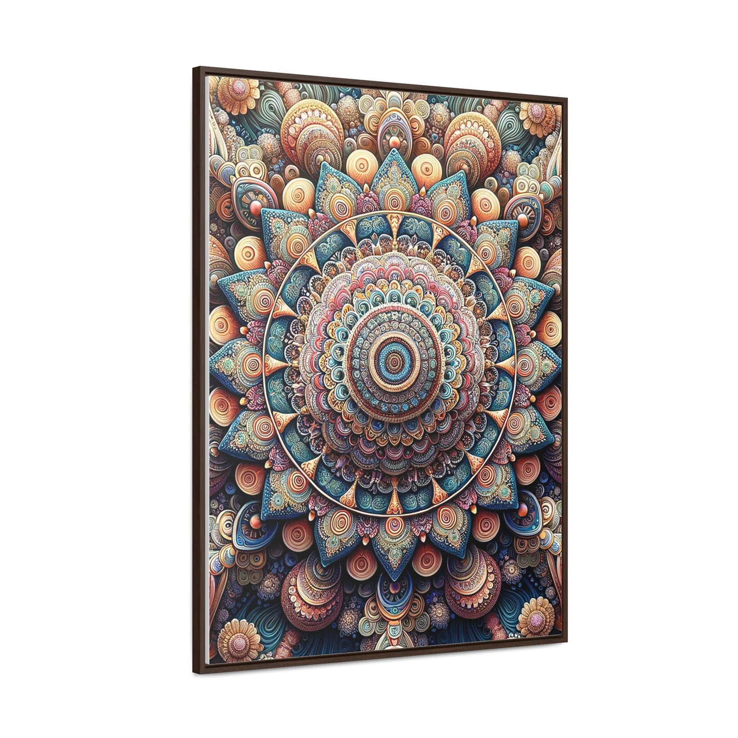 Fractal Artwork, Vertical Frame