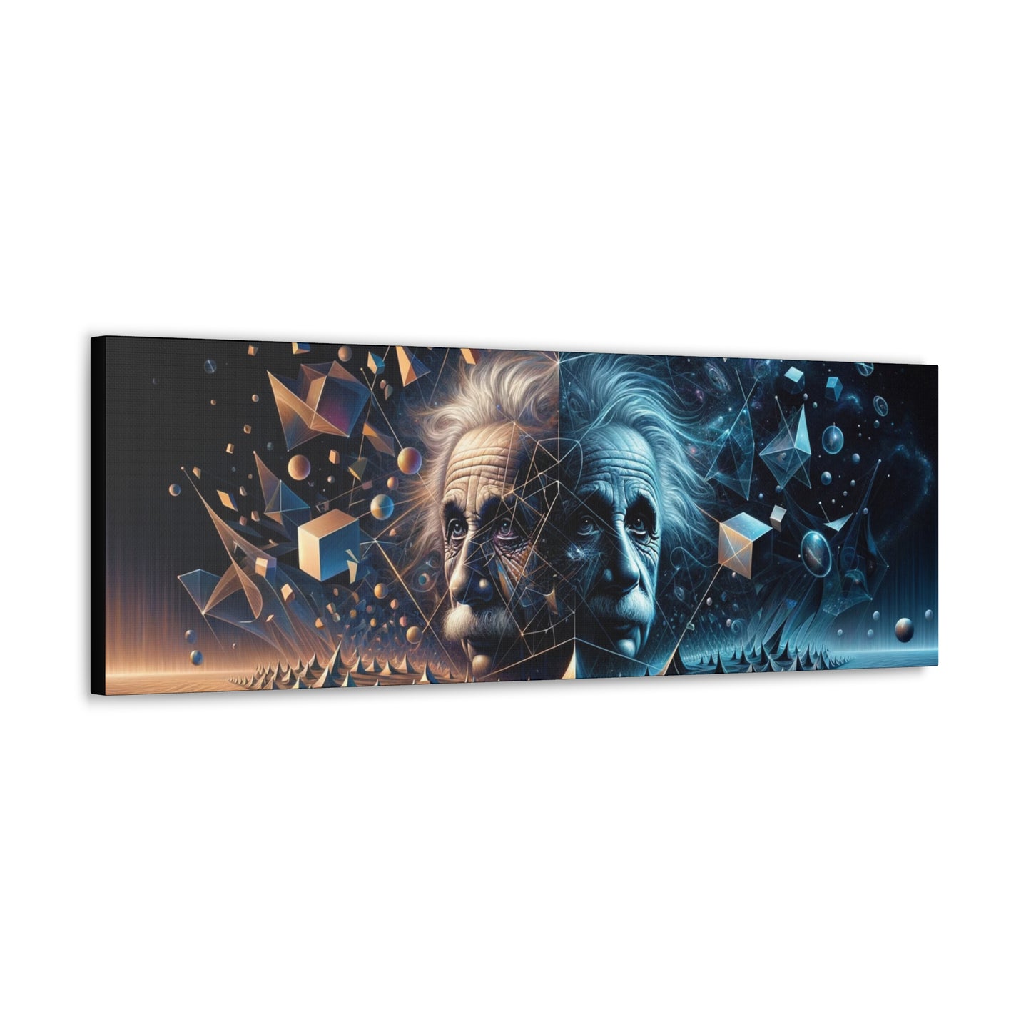 Einstein’s Enigma Canvas