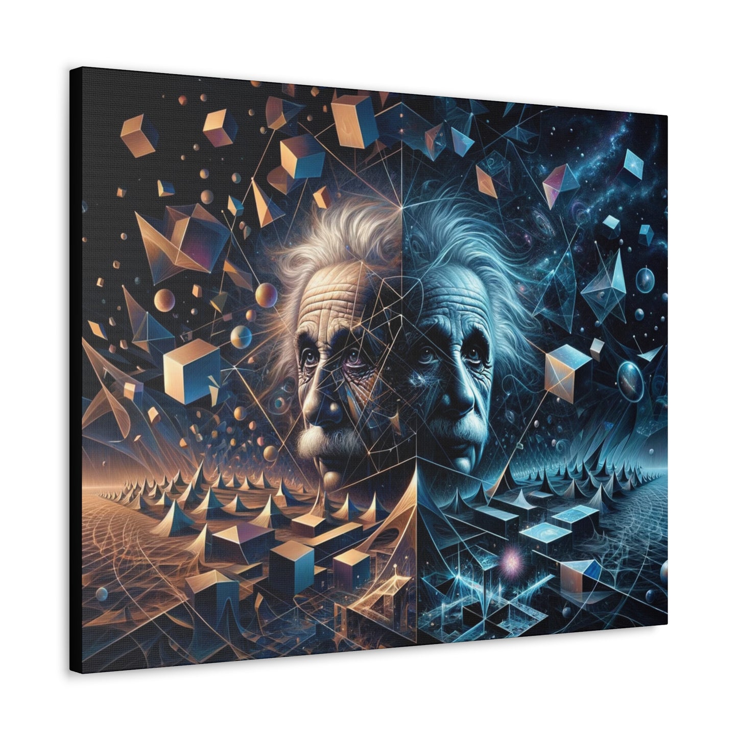 Einstein’s Enigma Canvas