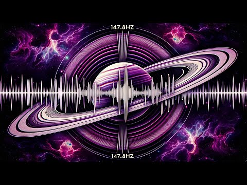 Saturn's Resonance: 147.85Hz Theta Waves - Cosmic Focus & Deep Concentration