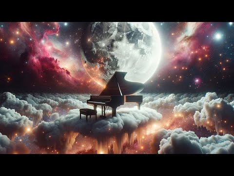 Lunar Piano Melodies: Music for Deep Sleep and Relaxation
