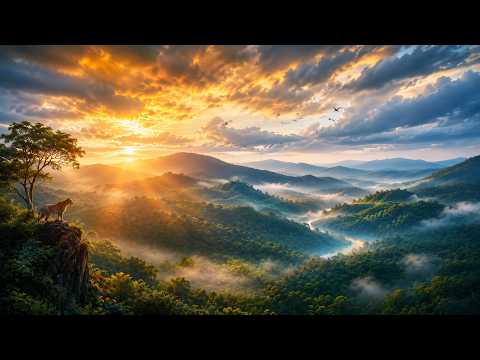 Paradise Nature Soundscape | 3-Hour Animal Sounds, Soft Ambient Music & Alpha Frequencies