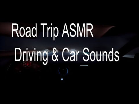 Cruising into Serenity, 2-Hour Driving Ambient ASMR Soundscape for Relaxation and Sleep (No Music)