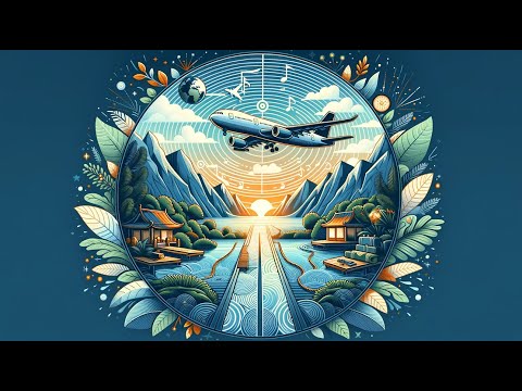 (Anti Jet Lag) - Remove Jet Lag - Jet Lag Cure Brainwave Entrainment