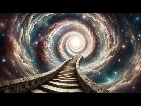Universe's Stairway: 10-Minute Spiritual Awakening Music"