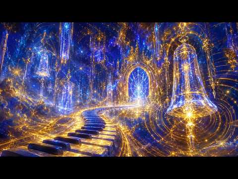 The Chimekeeper’s Dream | Light Piano Ambient with 4–7 Hz Binaural Beats