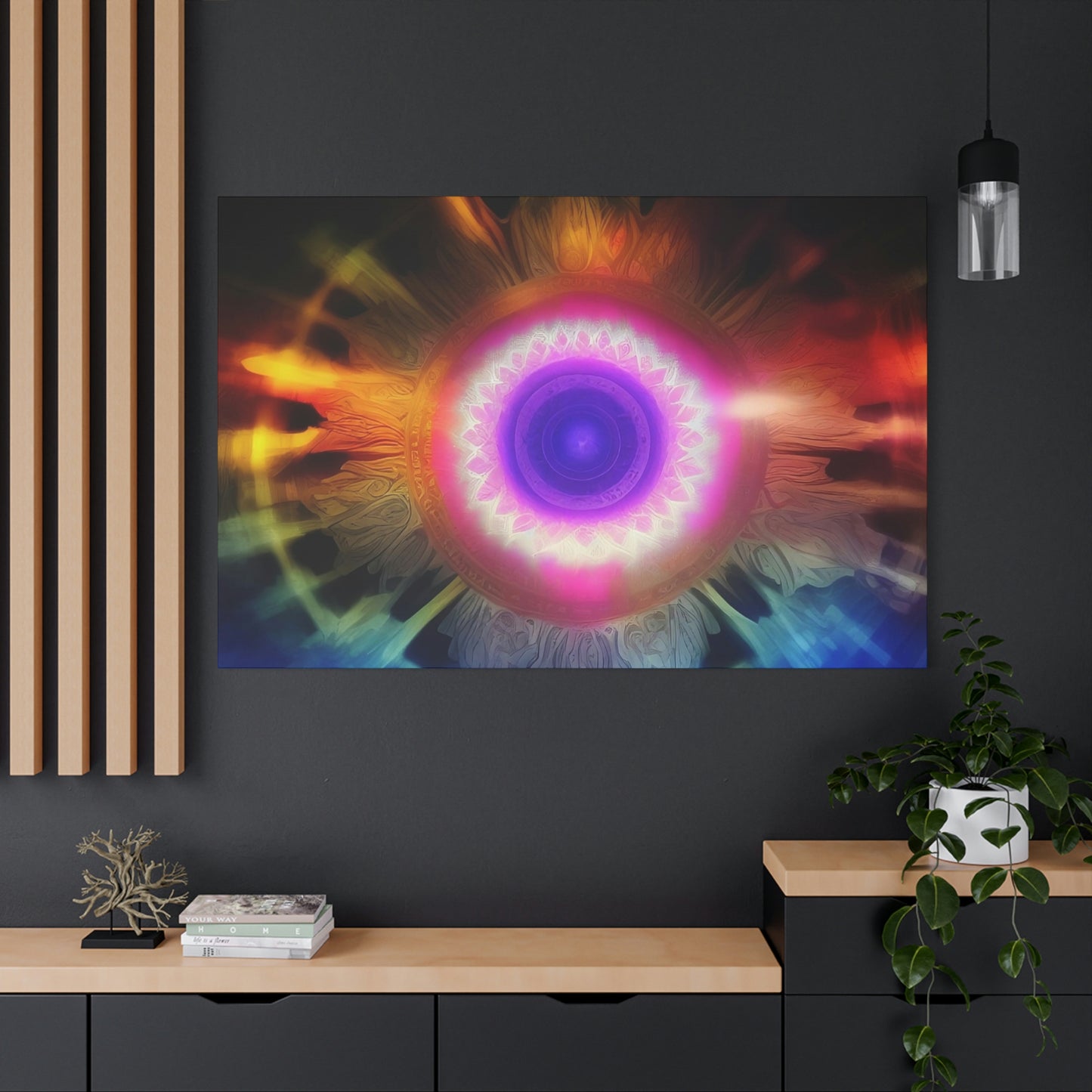 Fractal Brainwave Classic Canvas