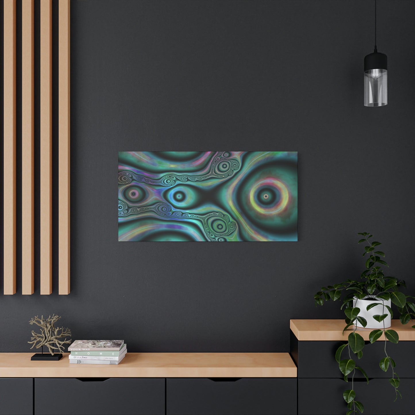 Colorful Contemplation Classic Canvas