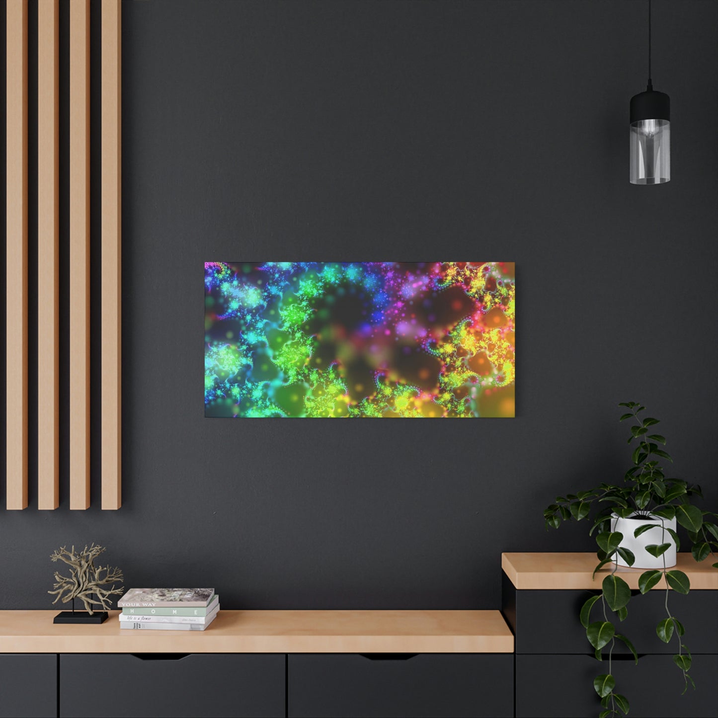 Psychedelic Portal Classic Canvas