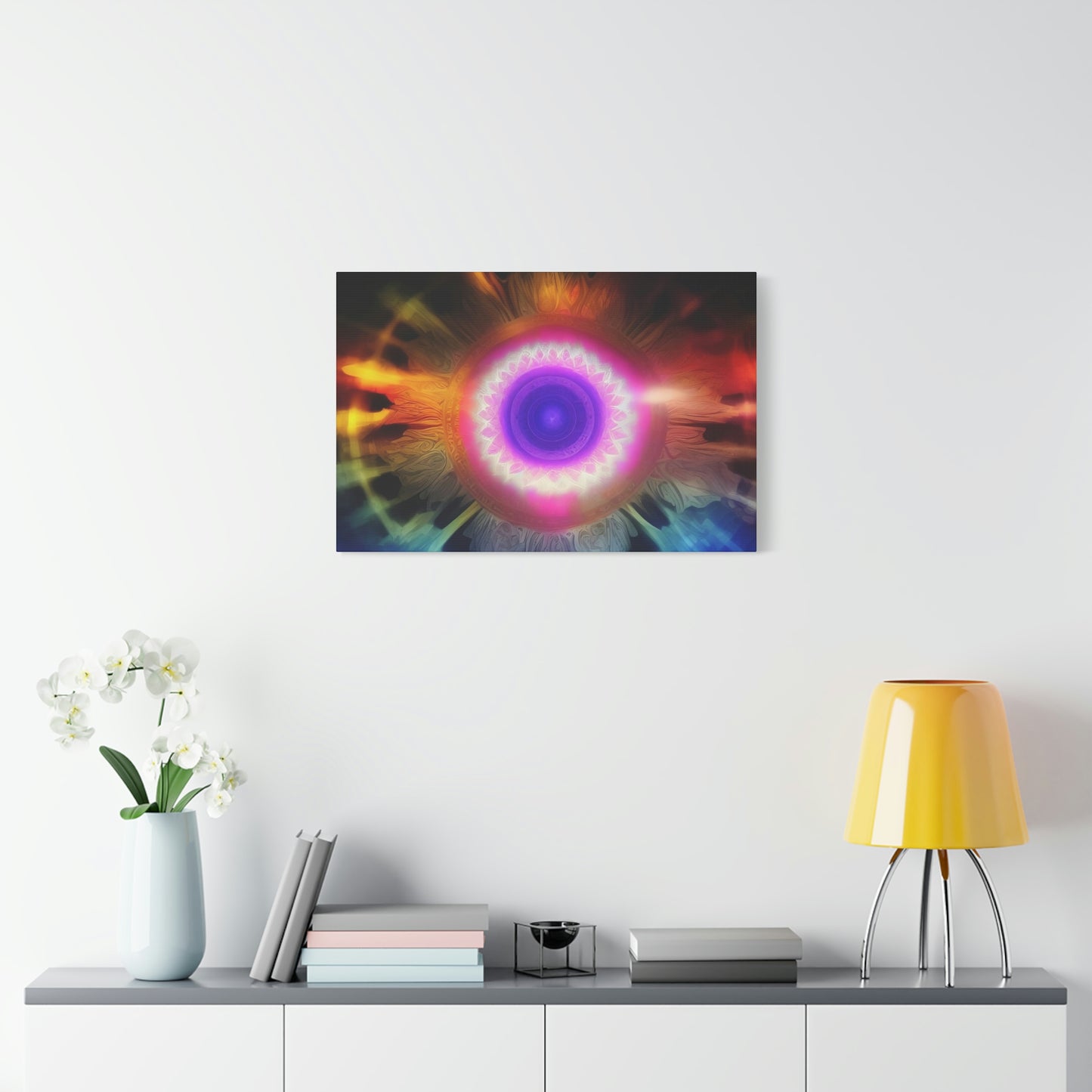 Fractal Brainwave Classic Canvas