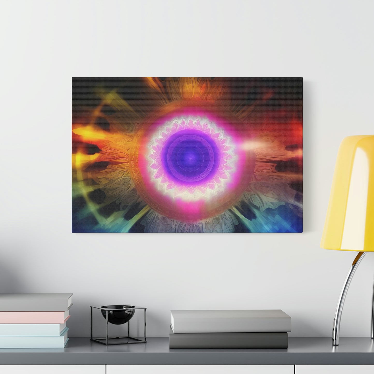 Fractal Brainwave Classic Canvas