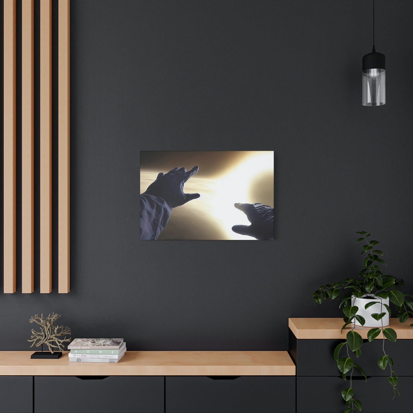 Insterstellar Blackhole Classic Canvas