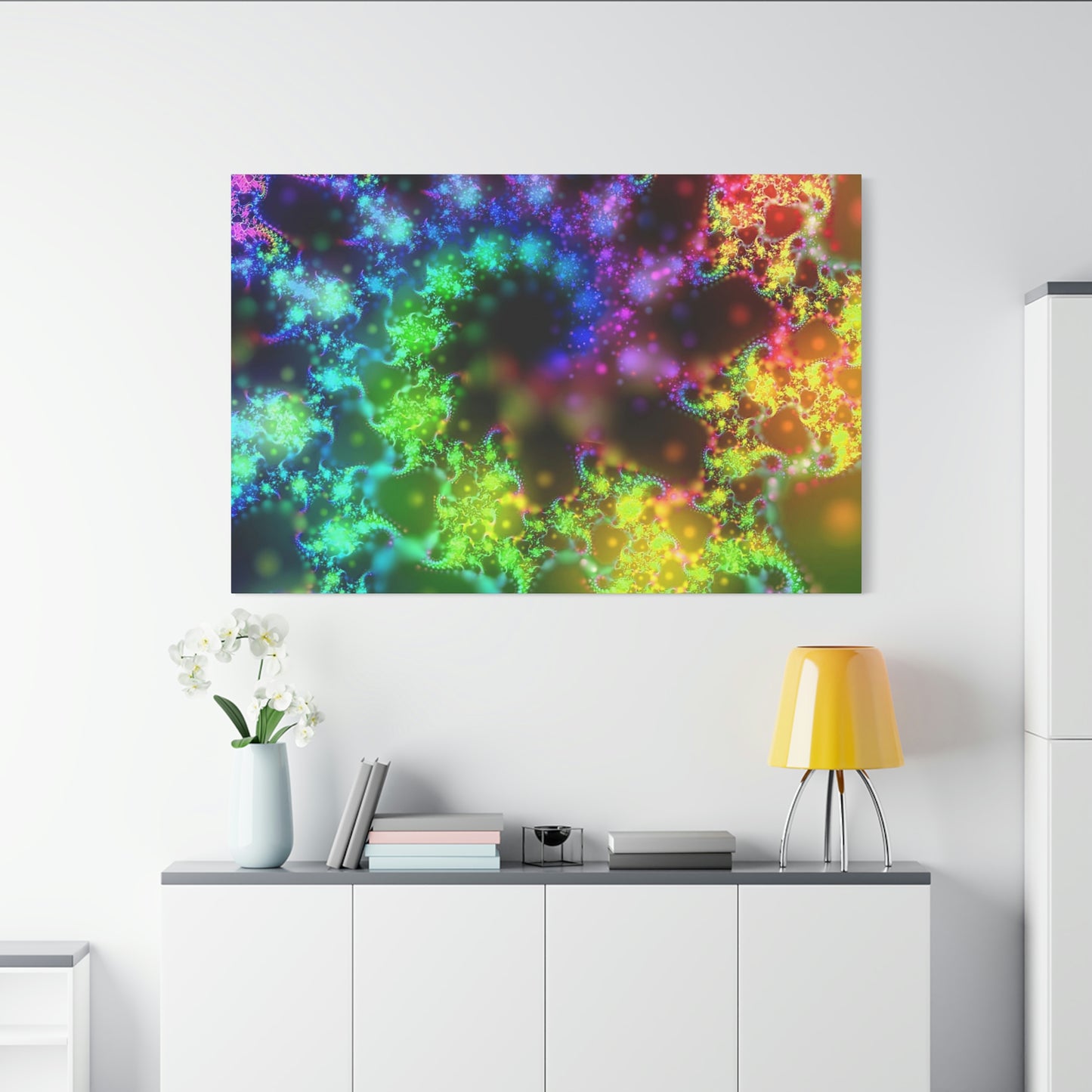 Psychedelic Portal Classic Canvas