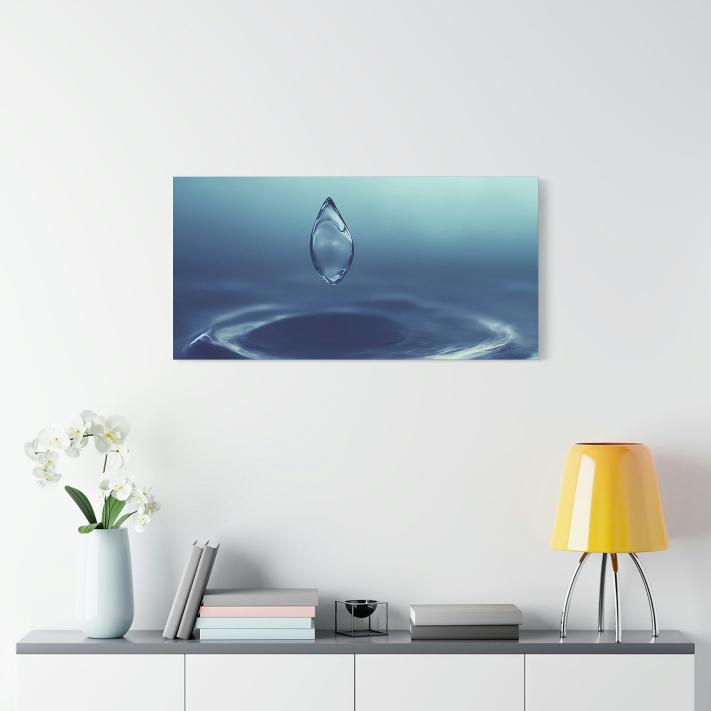 Waterdrops Classic Canvas