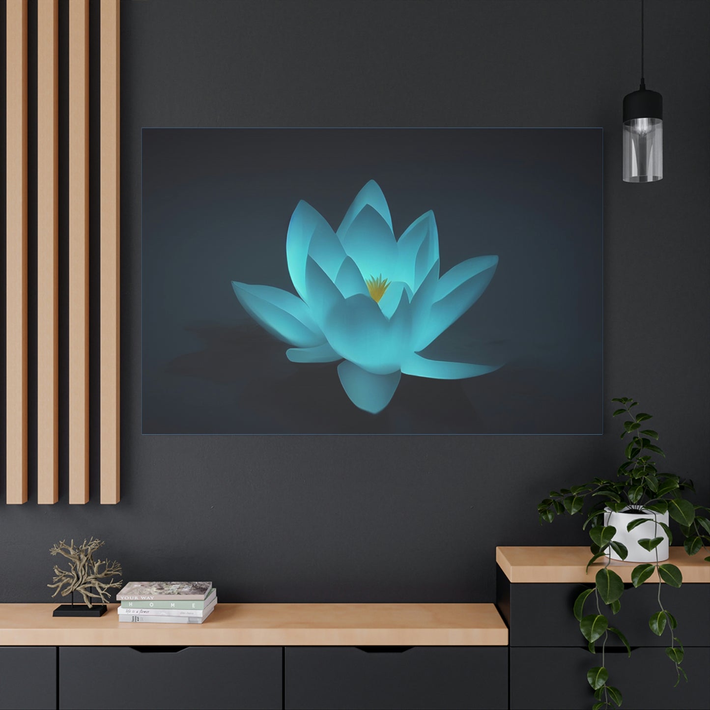 Lotus Flower Classic Canvas