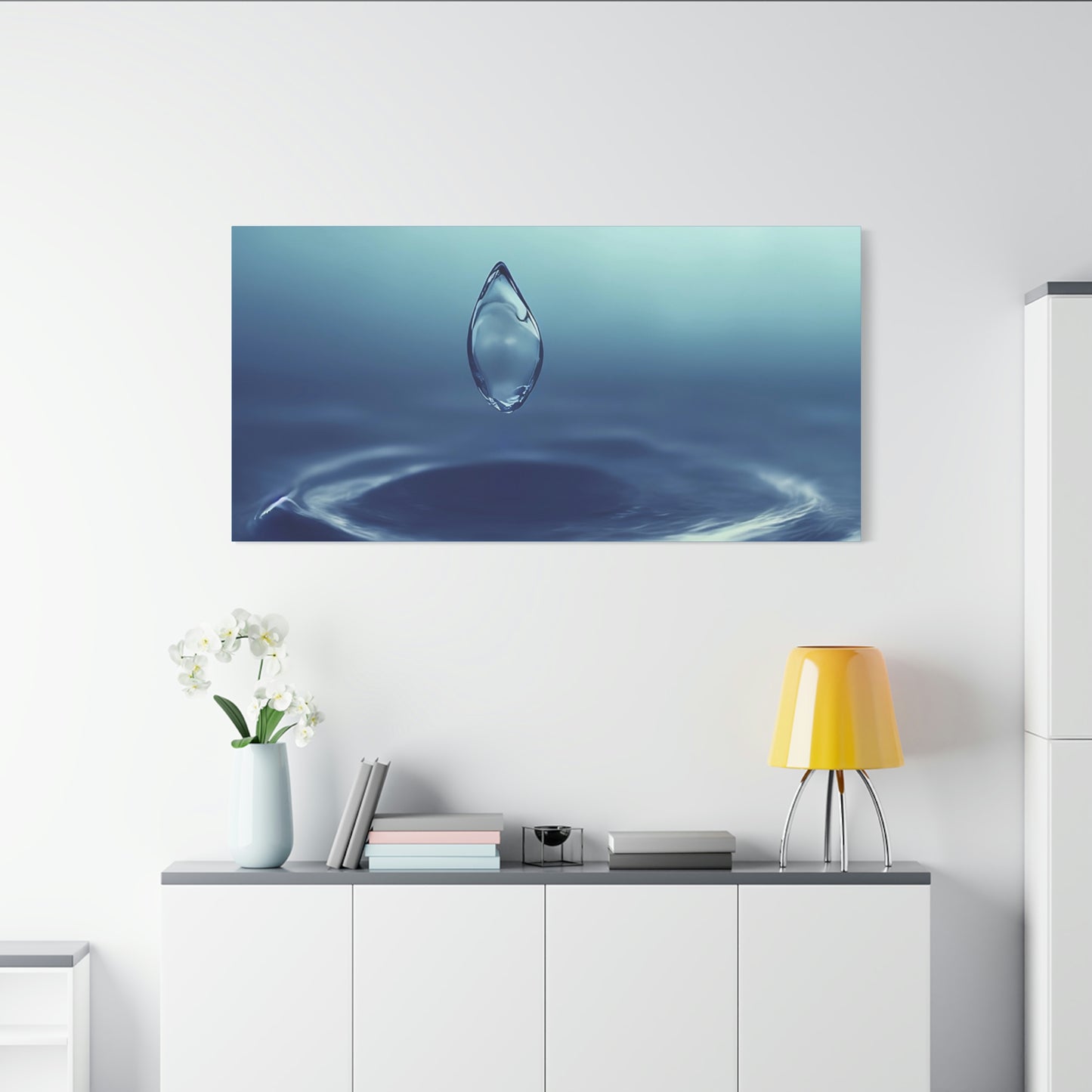 Waterdrops Classic Canvas