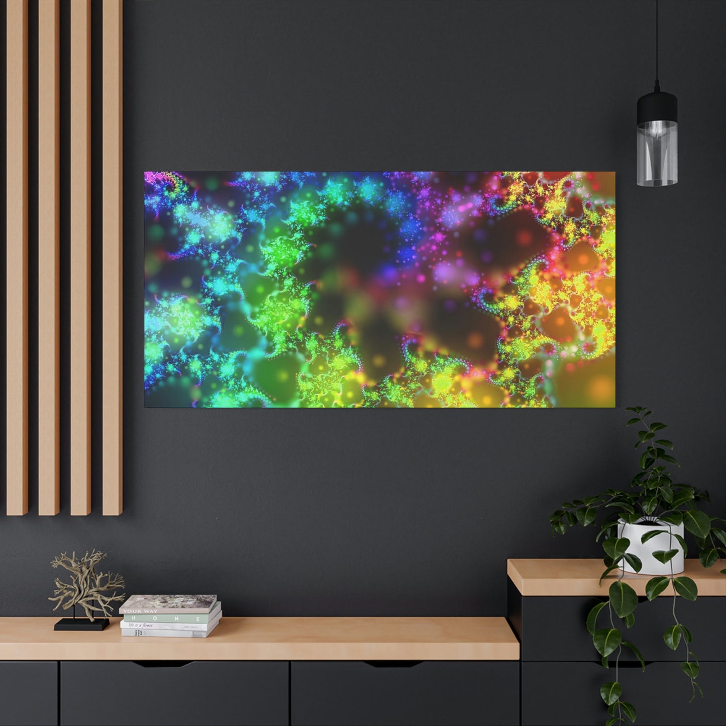 Psychedelic Portal Classic Canvas