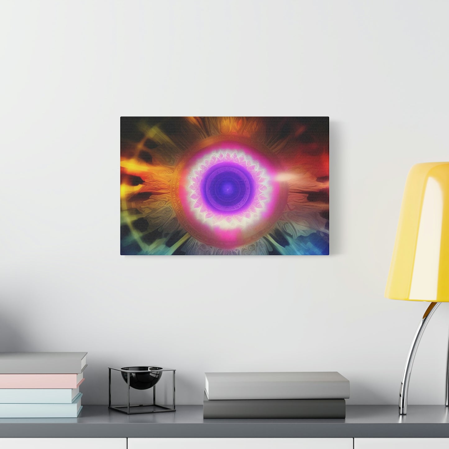 Fractal Brainwave Classic Canvas