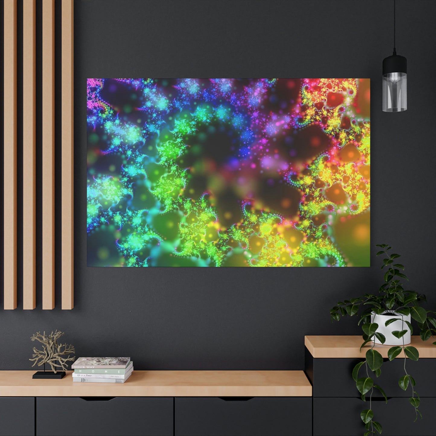 Psychedelic Portal Classic Canvas