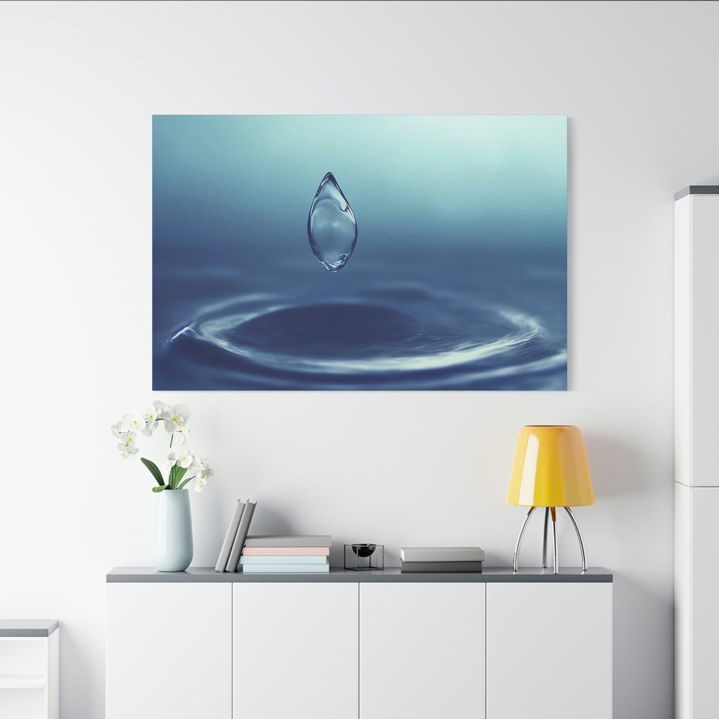 Waterdrops Classic Canvas