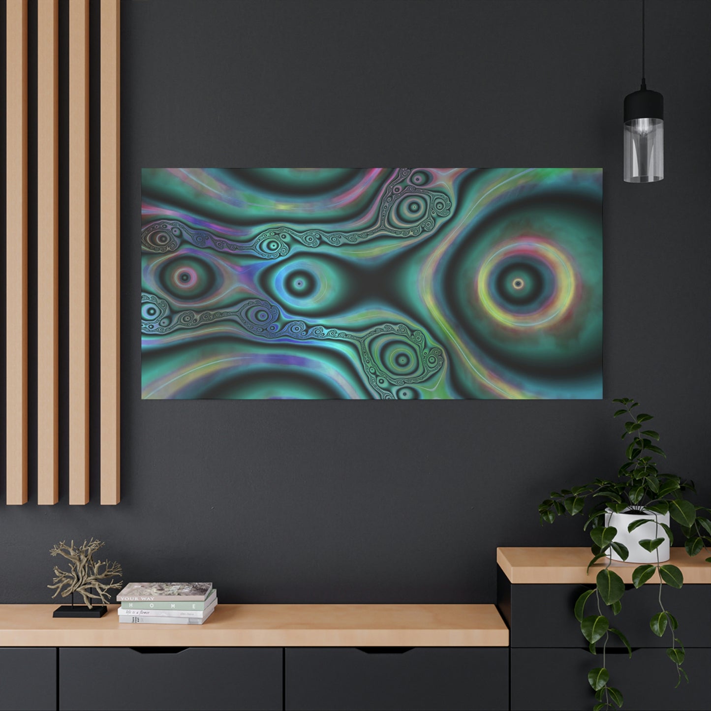 Colorful Contemplation Classic Canvas