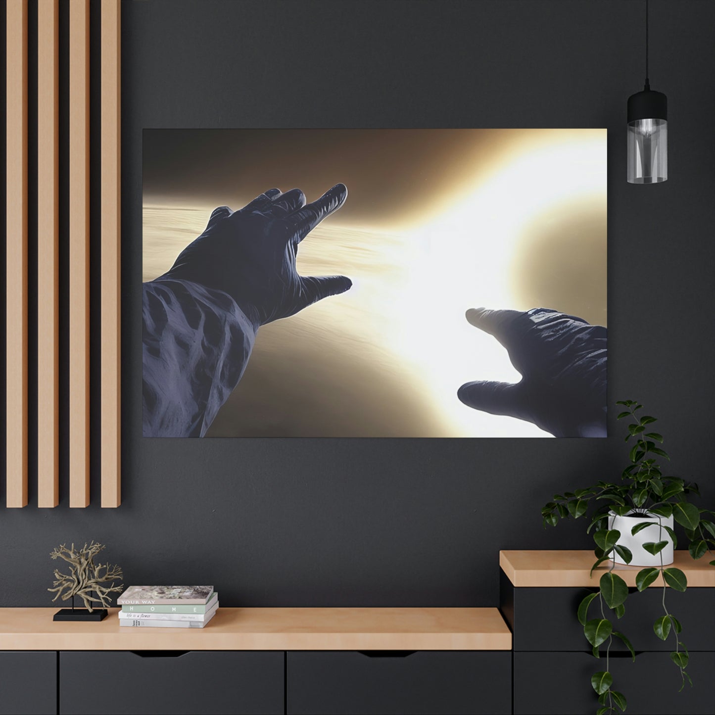 Insterstellar Blackhole Classic Canvas