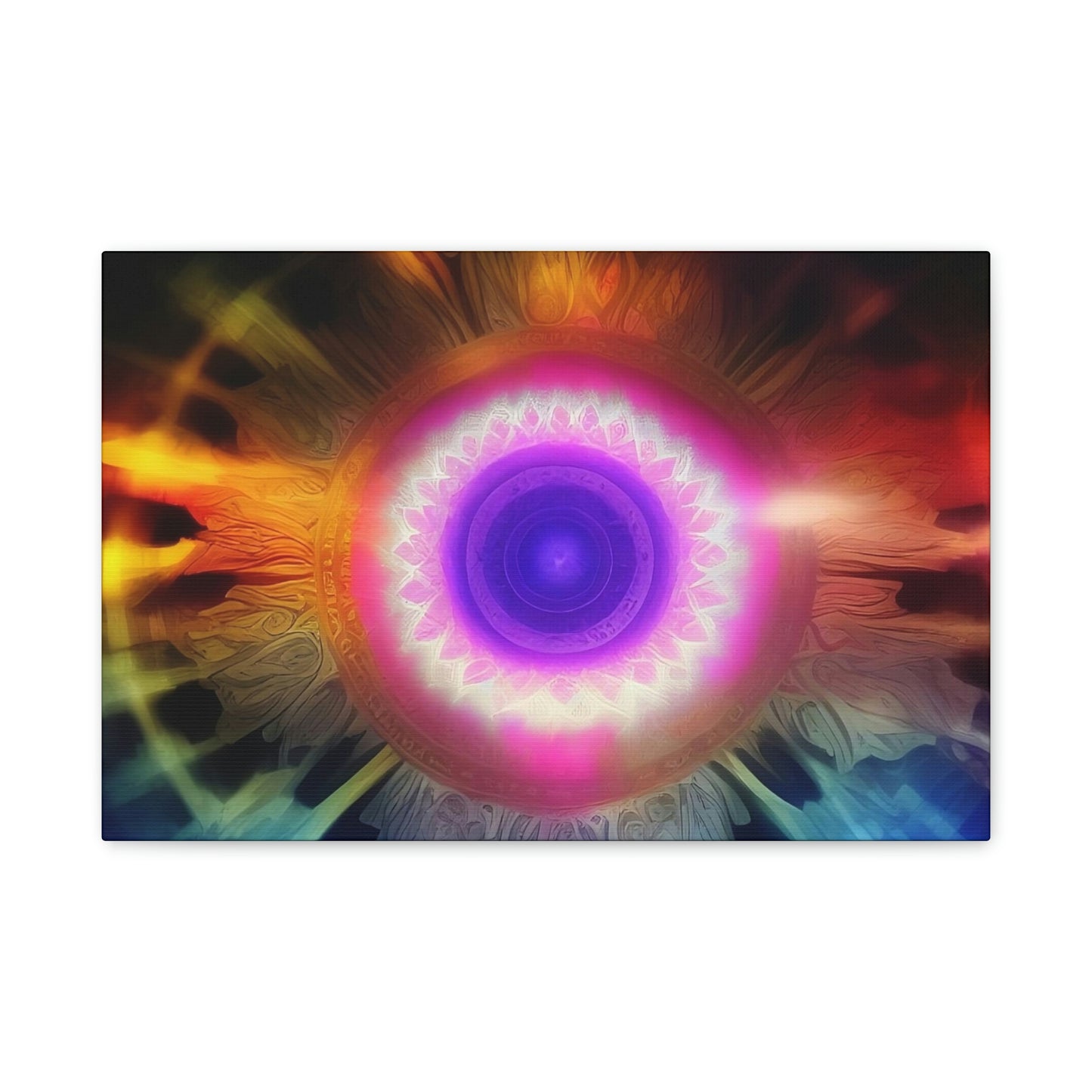 Fractal Brainwave Classic Canvas